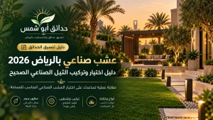 حدائق ابوشمس لتنسيق الحدائق بالرياض والمملكة